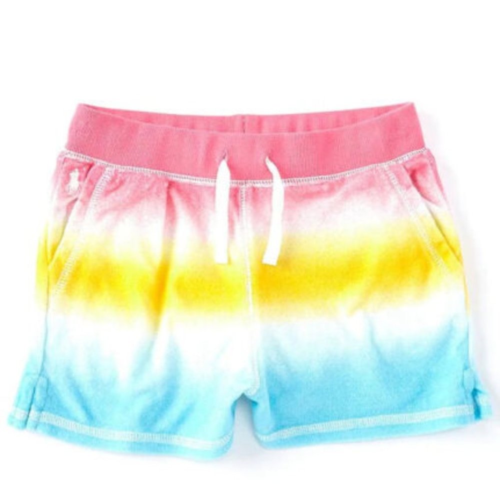 Polo Ralph Lauren Girls Ombre Terry Short 313862068001 NEW WITH TAGS